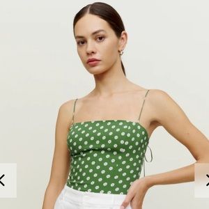NWT Reformation Meyer Top in color Hannah
